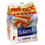 Auchan b?tonnet de surimi avec seau 3x20 -1kg