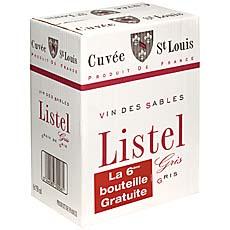 Vin gris de pays des Sables de Camargue Grain de Griscuv?e St Louis LISTEL, 6x75cl