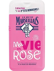 Le Petit Marseillais Douche Crème Hydratante à Rose Provence 250 ml - Lot de 3