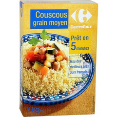 Couscous grain moyen, pret en 5min