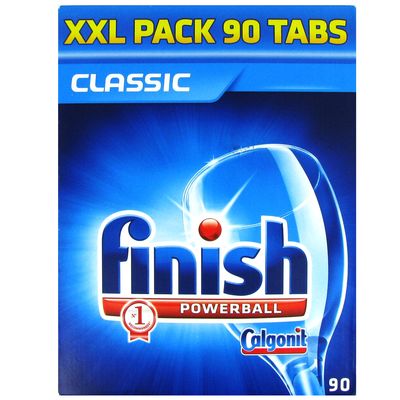 Tablettes lave vaisselle finish powerball classic maxi pack XXL 1677g