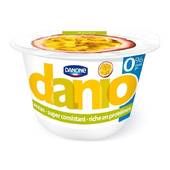 Danone, Danio - Spécialité laitière 0% sur lit fruits de la passion, le pot de 150 g