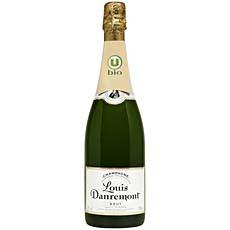 Champagne brut Louis Danremont U BIO, 75cl