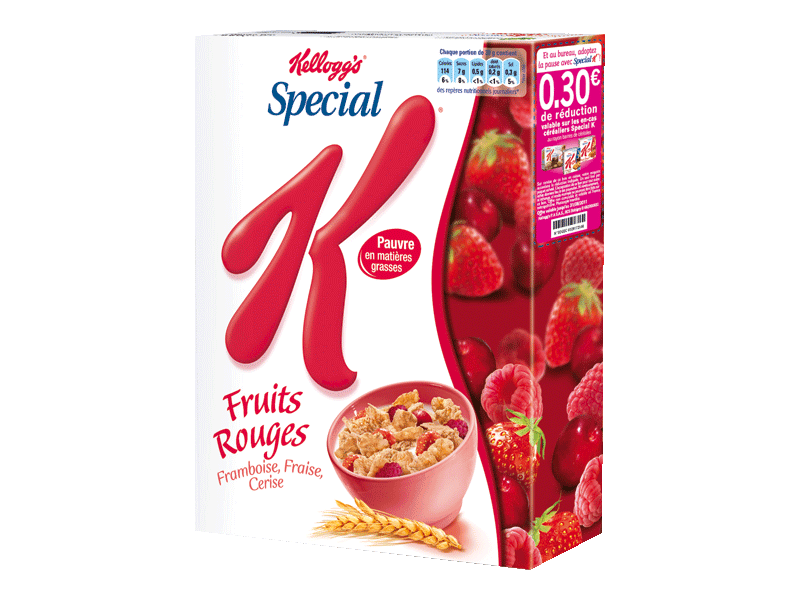 Cereales SPECIAL K fruits rouges, 300g