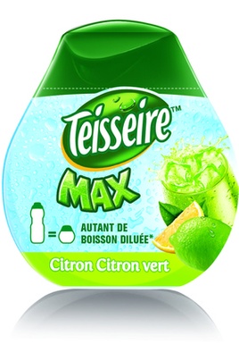 Teisseire Boisson à diluer citron citron vert le flacon de 66 ml
