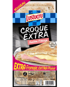 Croque extra Lustucru Jambon fromage 240g