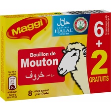 Bouillon halal de mouton Maggi