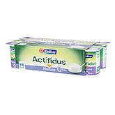 Yaourts actifidus 0% Delisse Ferme nature 8x125g